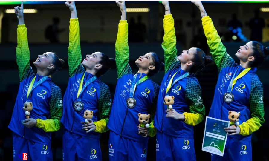 Mundial de GR: Brasil conquista prata inédita no conjunto geral