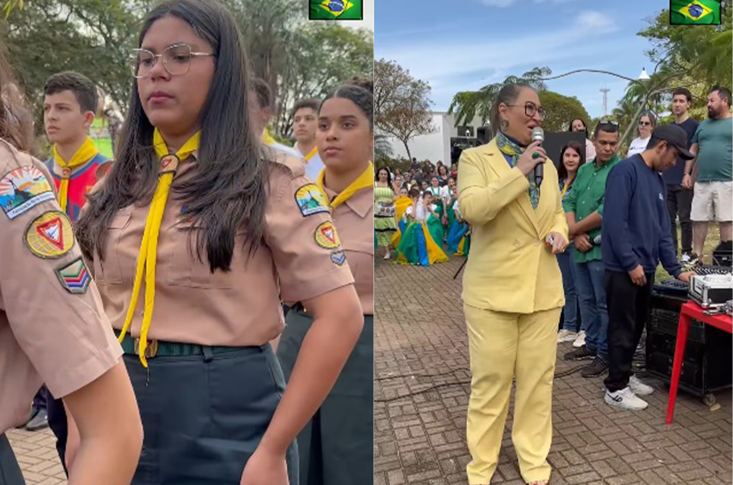 Prefeita de Colorado acompanha comemorações do Dia da Independência