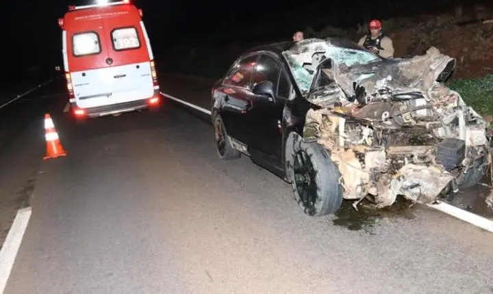 Motorista provoca acidente fatal na PR-158 ao dirigir pela contramão
