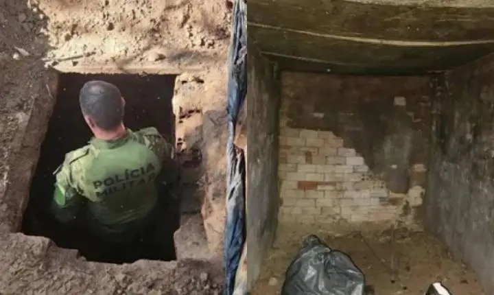 Polícia encontra 22 bunkers escondidos em fazenda de Icaraíma